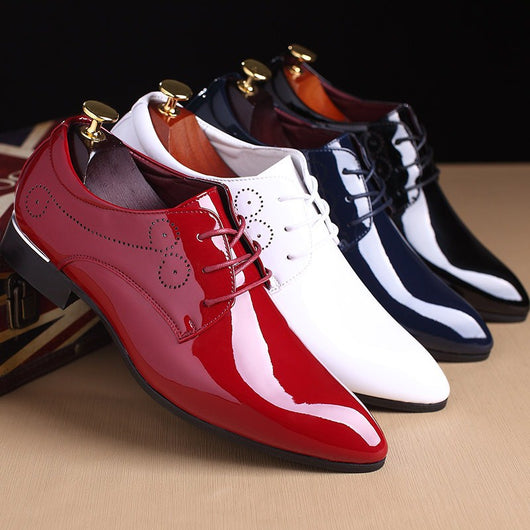Zapatos de Cuero para Hombre - Mocasines Elegantes Slip-on Negros
