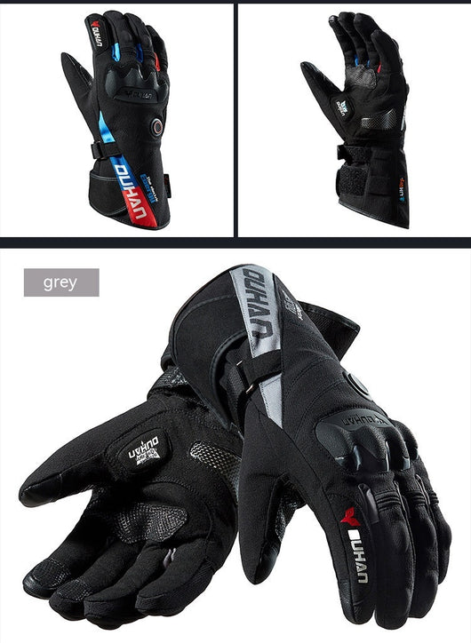 Guantes Térmicos Impermeables para Ciclismo y Esquí con Pantalla Táctil - Image 38