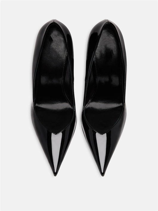 Zapatos de Tacón Grueso Charol Punta Fina - Elegancia Moderna para Verano - Image 41