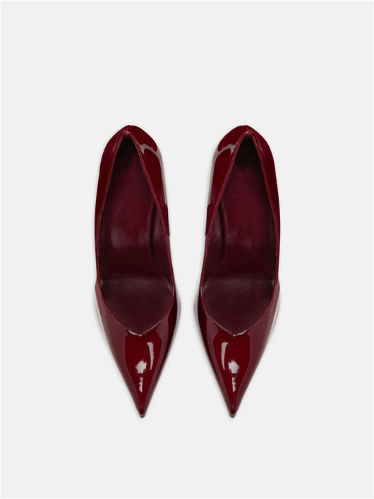 Zapatos de Tacón Grueso Charol Punta Fina - Elegancia Moderna para Verano - Image 48