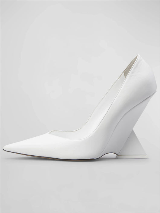 Zapatos de Tacón Grueso Charol Punta Fina - Elegancia Moderna para Verano - Image 53