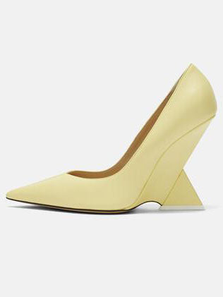 Zapatos de Tacón Grueso Charol Punta Fina - Elegancia Moderna para Verano - Image 58