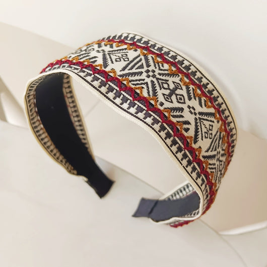 Diadema Retro Étnica con Nudo - Estilo Bohemio Temperamental - Image 16