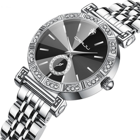 Reloj para Mujer con Correa de Acero y Diamantes Incrustados - Image 16
