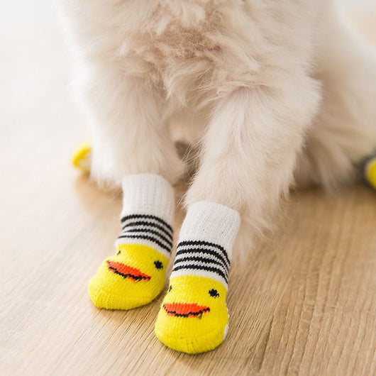 Calcetines y Botitas Protectoras para Perros y Gatos Antirasguños - Image 10