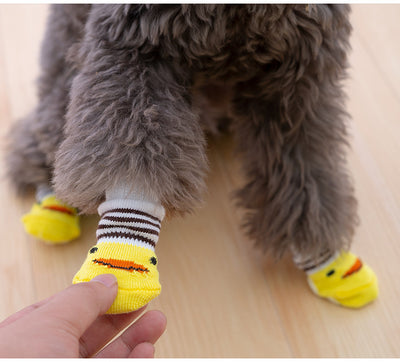 Calcetines y Botitas Protectoras para Perros y Gatos Antirasguños - Image 11