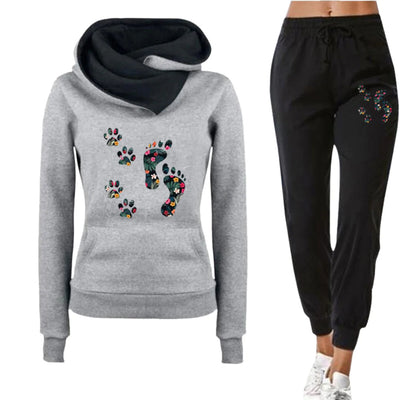 Conjunto Sudadera Estampado Floral con Pantalón Cómodo para Mujer - Image 10