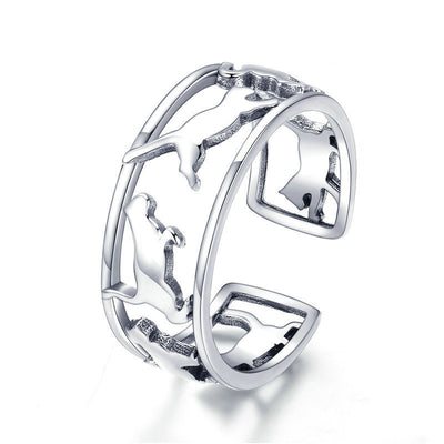 Anillo Ajustable Diseño Gato para Amantes de Felinos - Image 3