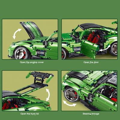 Auto Deportivo Reclinable - Bloques de Construcción Armables - Image 10