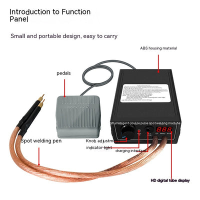Soldadora Portátil de Puntos con Batería Recargable - Kit Completo Profesional - Image 16