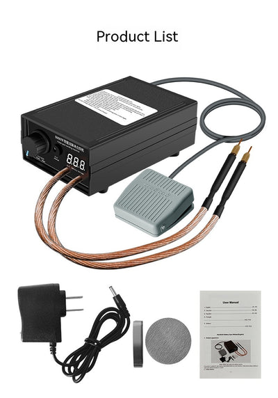Soldadora Portátil de Puntos con Batería Recargable - Kit Completo Profesional - Image 22