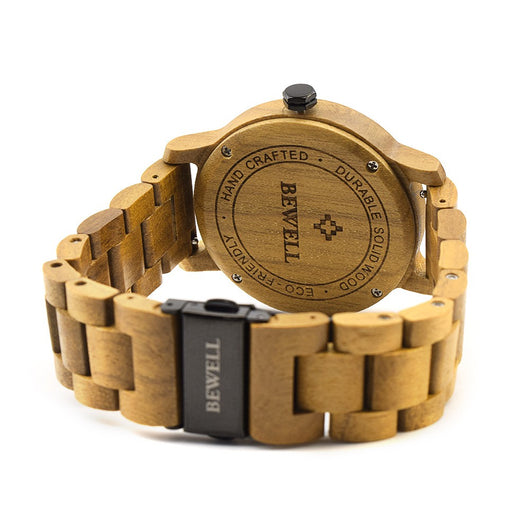 Reloj Deportivo de Cuarzo con Diseño en Madera - Image 10