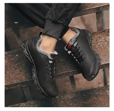 Zapatillas Casuales para Hombre con Forro Cálido y Cuero Sintético - Image 18