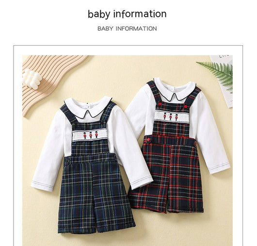 Traje Formal Infantil Estilo Británico para Navidad - Image 6