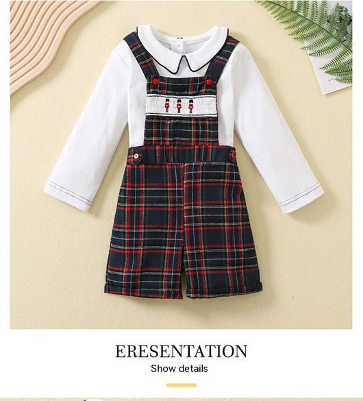 Traje Formal Infantil Estilo Británico para Navidad - Image 7