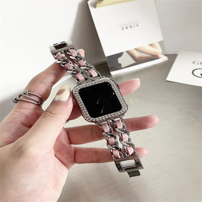 Correa de Reloj Cuero y Metal - Diseño Clásico Denim - Image 19