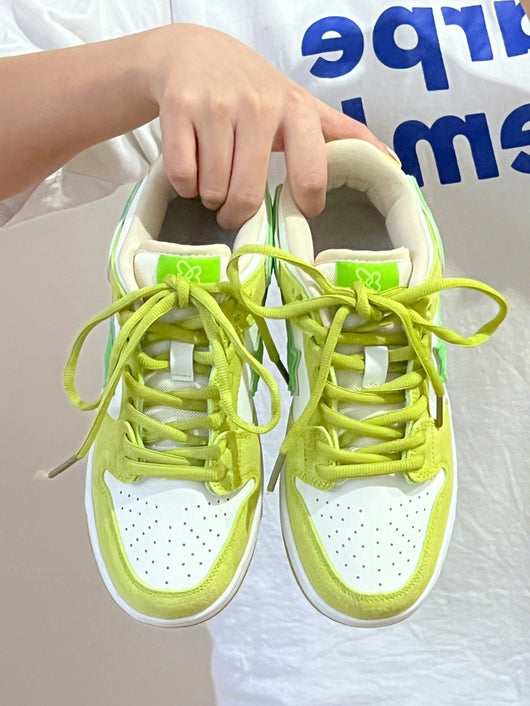 Tenis Retro Verde Manzana con Plataforma - Sneaker Casual para Hombre - Image 6