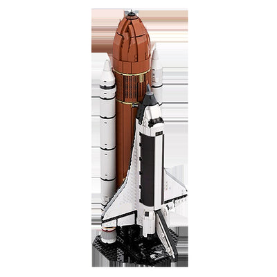Modelo de Transbordador Espacial con Bloques de Construcción - Image 8