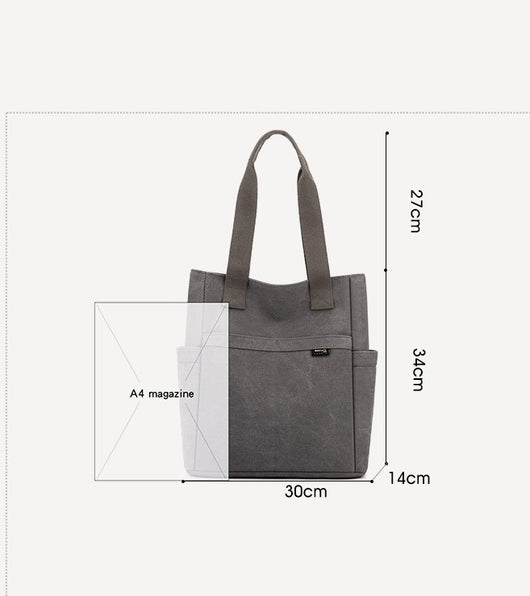 Bolsa de Lona Portátil para Mujer - Ideal para Verano - Image 13