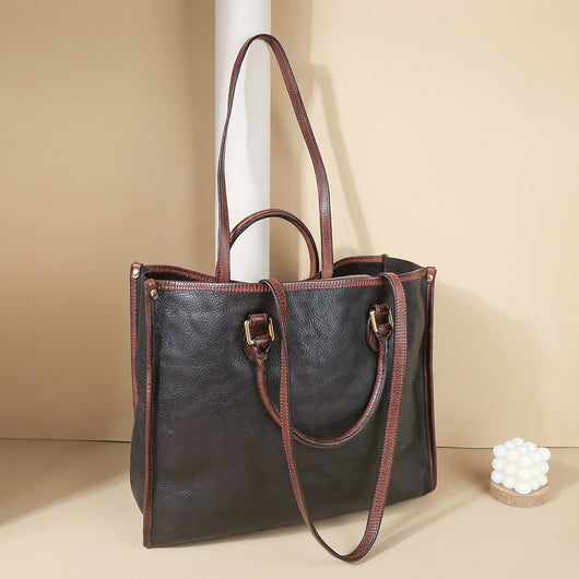 Bolso de Cuero Retro para Mujer con Gran Capacidad y Múltiples Compartimentos - Image 14