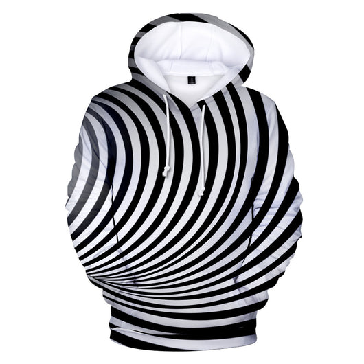Sudadera Deportiva con Capucha y Estampado 3D Digital - Image 7