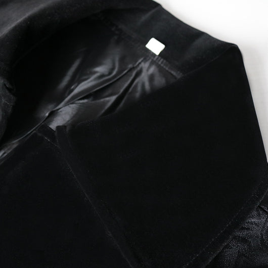 Chaqueta Uniforme Retro Jacquard de Color Sólido para Hombre - Image 9