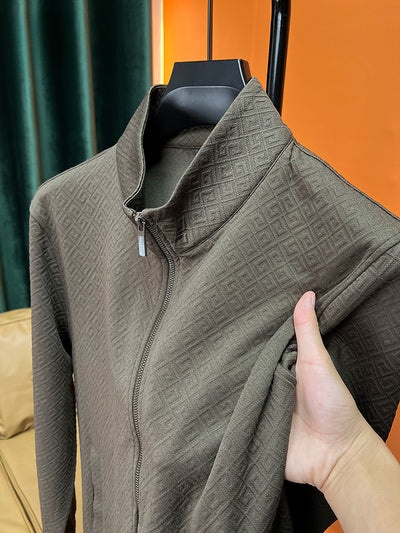 Chaqueta Suéter con Cierre de Manga Larga Primavera Otoño - Image 16