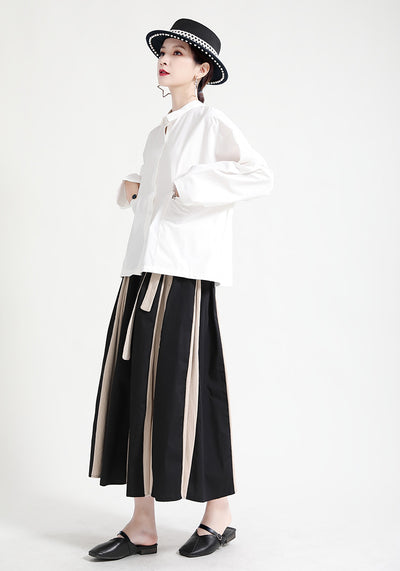 Camisa Oversized Dark Style con Botones Delanteros y Traseros - Manga Larga - Image 11