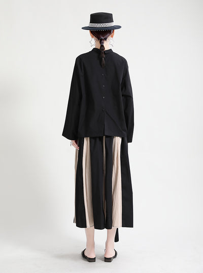 Camisa Oversized Dark Style con Botones Delanteros y Traseros - Manga Larga - Image 16