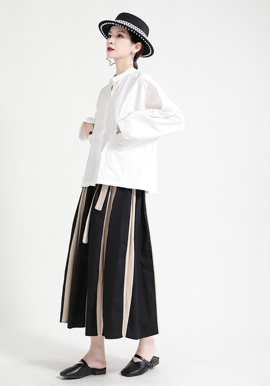 Camisa Oversized Dark Style con Botones Delanteros y Traseros - Manga Larga - Image 19