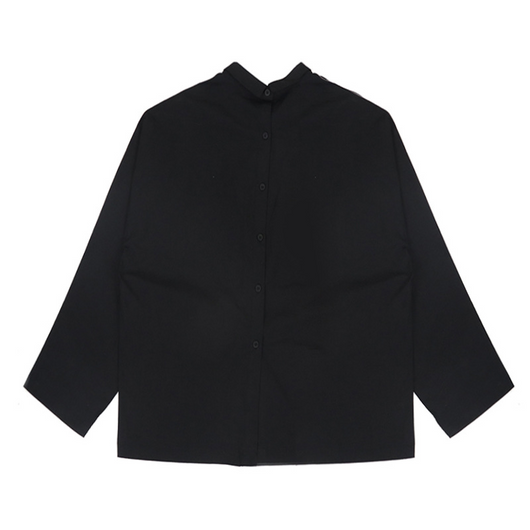 Camisa Oversized Dark Style con Botones Delanteros y Traseros - Manga Larga - Image 22