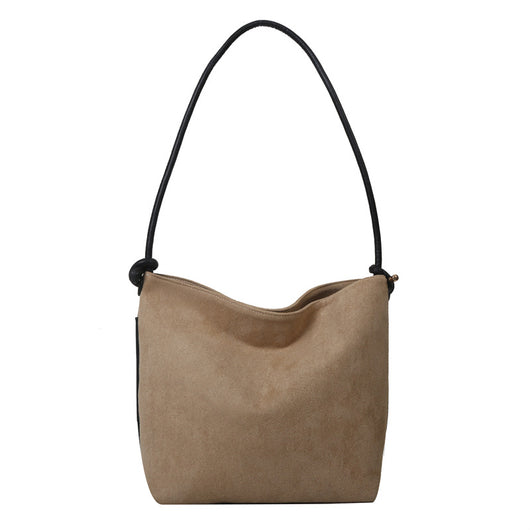 Bolso Tote Casual de Gamuza Frost con Gran Capacidad - Image 19