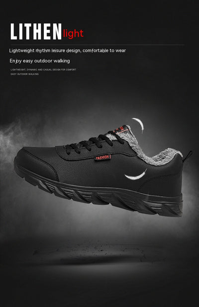 Zapatillas Casuales para Hombre con Forro Cálido y Cuero Sintético - Image 31