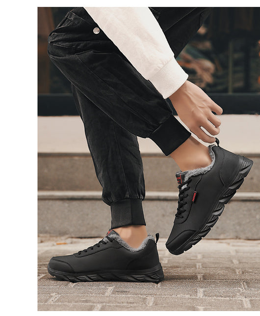 Zapatillas Casuales para Hombre con Forro Cálido y Cuero Sintético - Image 40
