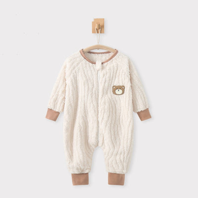 Pijama con Pies para Bebé en Terciopelo Cálido - Image 23