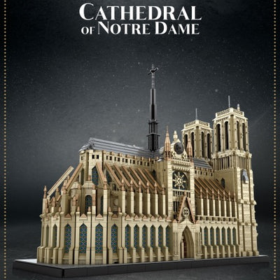 Bloques de Construcción Catedral Notre-Dame - Juguete Educativo Cultural - Image 14