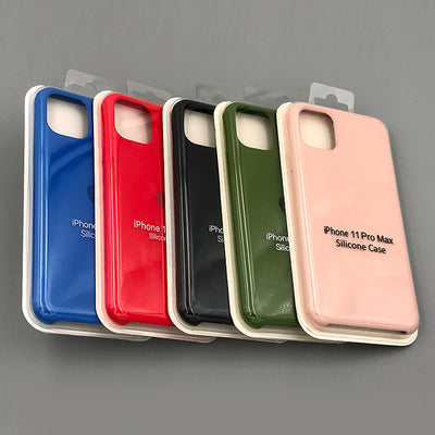 Funda de Silicona Líquida Compatible con Apple - Protección Oficial