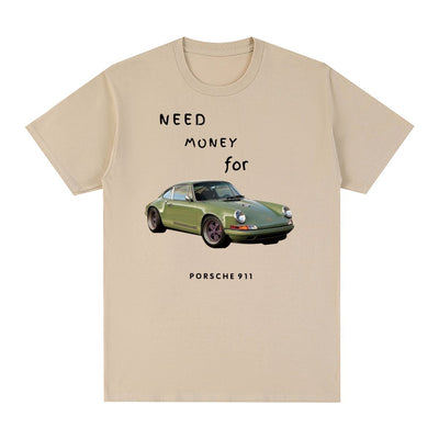Camiseta de Algodón Vintage para Hombre - Diseño Clásico - Image 13