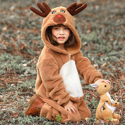 Conjunto Familiar Navideño de Reno - Ropa para Padres e Hijos - Image 8