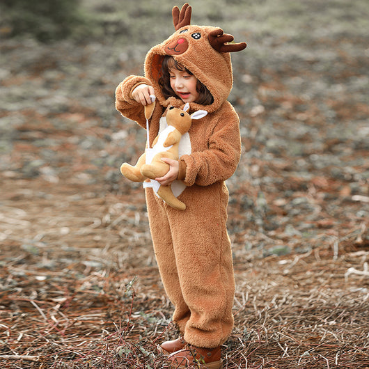 Conjunto Familiar Navideño de Reno - Ropa para Padres e Hijos - Image 11