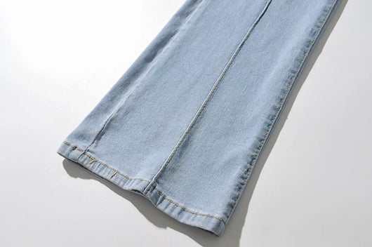 Pantalones Bootcut Cintura Alta Retro con Detalle Hueco en Costura - Image 19