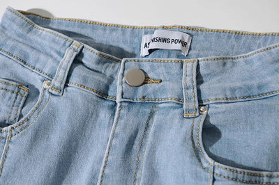 Pantalones Bootcut Cintura Alta Retro con Detalle Hueco en Costura - Image 30