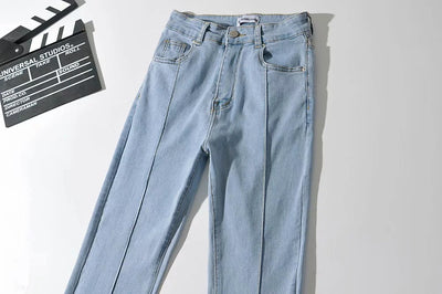 Pantalones Bootcut Cintura Alta Retro con Detalle Hueco en Costura - Image 36