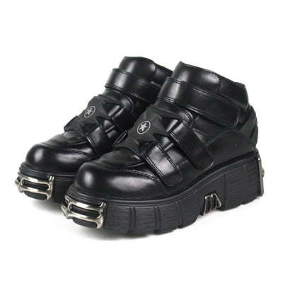 Zapatos Punk con Plataforma Elevadora para Mujer - Conjunto Coordinado - Image 11
