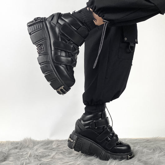 Zapatos Punk con Plataforma Elevadora para Mujer - Conjunto Coordinado - Image 12