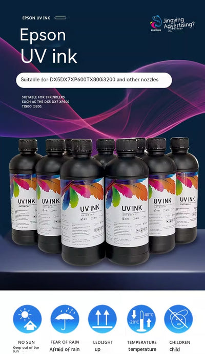 Tinta UV para Impresoras Epson XP600 y TX800 - Generaciones 5ta y 7ma - Image 26