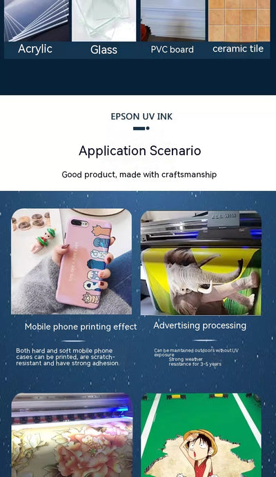 Tinta UV para Impresoras Epson XP600 y TX800 - Generaciones 5ta y 7ma - Image 34