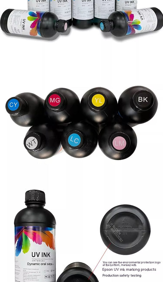 Tinta UV para Impresoras Epson XP600 y TX800 - Generaciones 5ta y 7ma - Image 38
