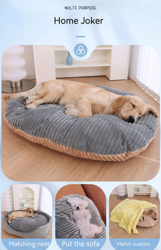 Colchoneta Ortopédica para Perros Cuatro Estaciones - Doble Cara Extraíble y Lavable - Image 24