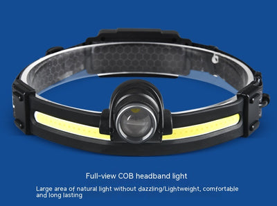 Linterna LED Multifunción con Sensor de Movimiento para Correr Nocturno - Image 10